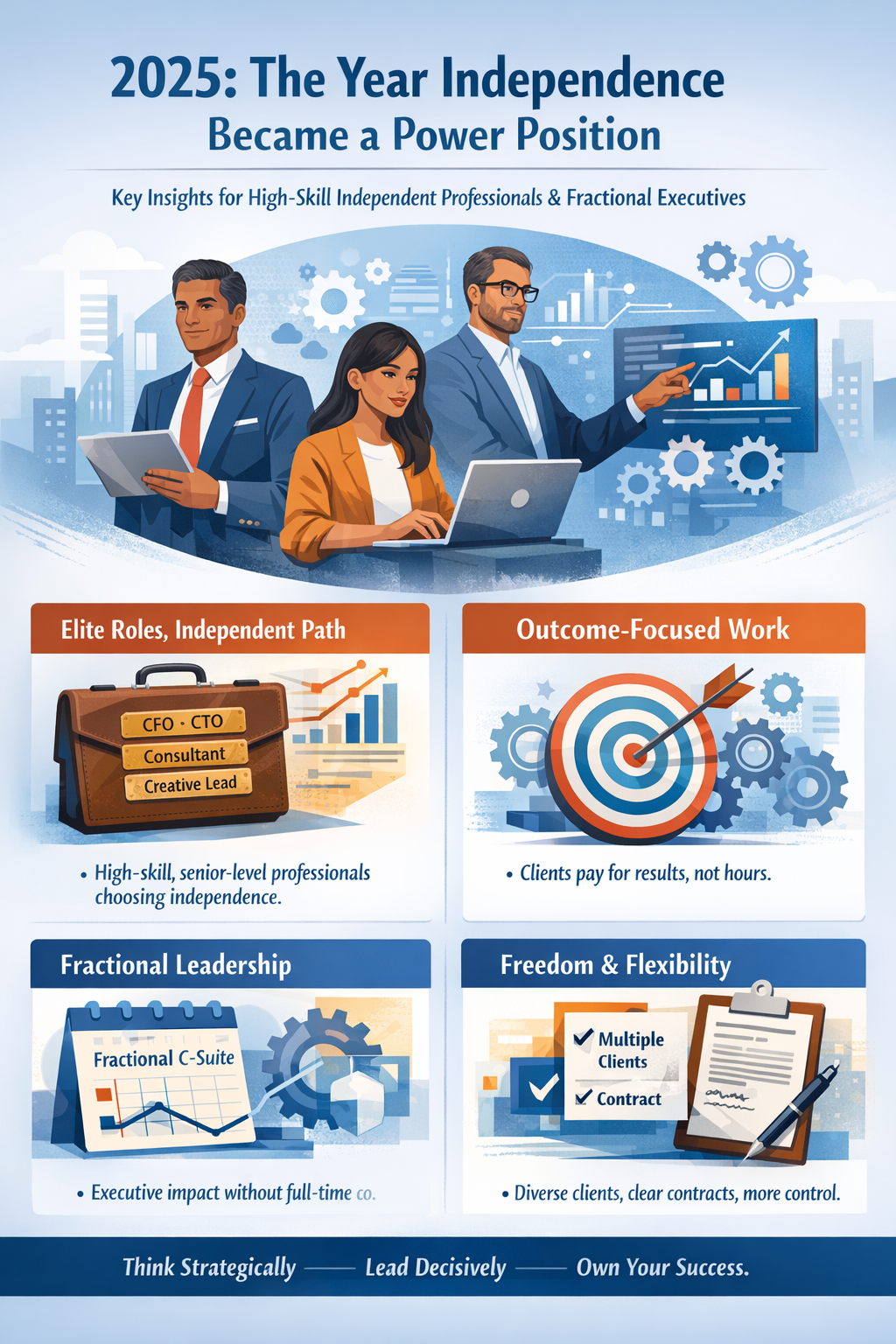 2025: The Year Independence Became a Power Position. Key Insights for High-skill Independent Professionals and Fractional Executives